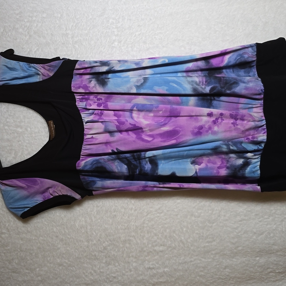 Chocolate Pudding Purple and Blue Sleeve Shirt